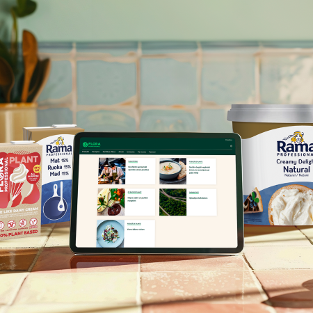 Flora Professional mārketinga materiāli un WEB izstrāde
