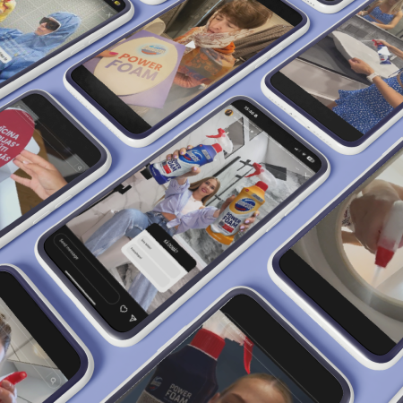 Domestos influencer campaign - spring 2024