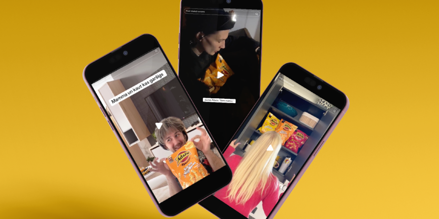 Ādažu čipsi influencer campaign - summer 2024