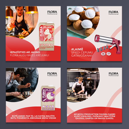 Upfield social media