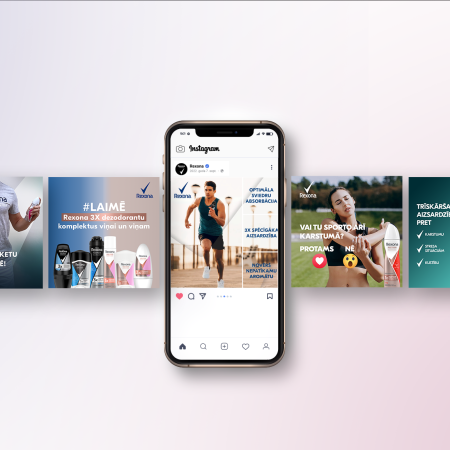 Rexona social media
